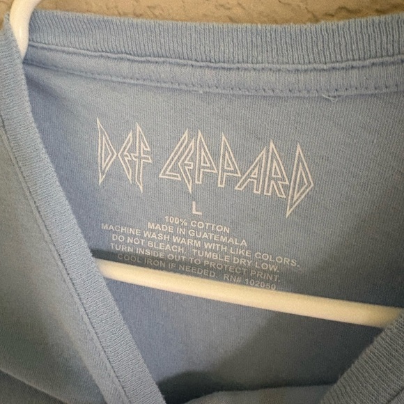 blue def leppard tee shirt - Picture 2 of 3